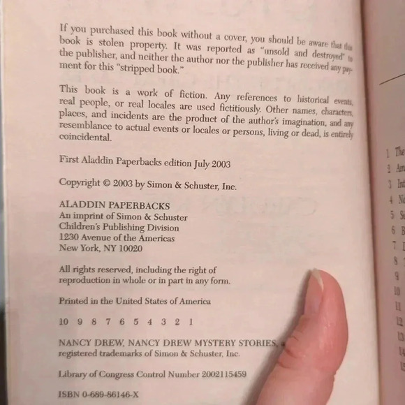 Nancy Drew: Danger on the Great Lakes #173 - Picture 3 of 3